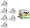 LED Strahler, LED Glühbirne, GreenSun LED Lampen, GU4 LED Kaltweiss, Energiesparlampe, Mini MR11 GU4, Spotlight 6PCS