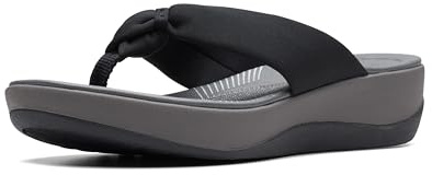 Clarks Arla Glison - Chanclas para mujer, color Negro, talla 36 EU