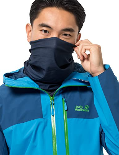Jack Wolfskin Unisex Melange Headgear Schlauchtuch, Night Blue, ONE Size