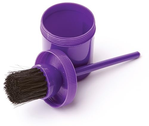 LINCOLN Hoof Oil Brush with Container - Purple