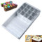 Cozywind Moldes Bizcocho Rectangular Bandeja de Horno Desmontable para Hacer Letras o Números Tartas/Pasteles, Aleación de Aluminio,31x 18.5cm