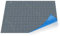 Schneidematte, Schneidunterlage A1 (60x90cm), selbstheilend beidseitig mit Raster (Grau/Blau)