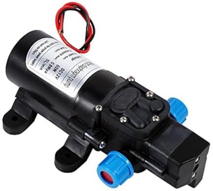 12V Diaphragm with Built-in Pressure Switch 5L/min High Pressure Self Priming Pump Diaphragm 115PSI/0.8MPA for Car Washing Garden Watering
