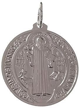 Inmaculada Romero IR San Benito-Medaille Silbergesetz 925m Unisex 25 mm.