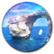 Malta Gozo Kühlschrankmagnet, Kühlschrank-Aufkleber, dekorativer Magnet, Reise-Souvenir, Kristallglas