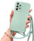 Einaily Handykette für Samsung Galaxy S20 Plus Hülle mit Band Handyhülle für Smartphone zum Umhängen Schutzhülle mit Kordel Silikon Case Necklace Hülle mit Kette zum umhängen für Samsung S20 Plus