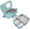 Isolierte Bento-Box, Thermo-Lunchbox mit Auslaufsicherem Gitter FüR das Picknick zu Hause