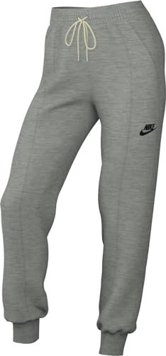 Nike FB8330-063 Sportswear Tech Fleece Pantaloni Sportivi Donna Dk Grey Heather/Black Taglia M