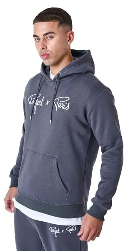 Project X Paris Sweat à Capuche Unisexe Essentials Anthracite S