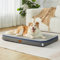 LIORCE Hundebett aus Memory-Schaum, Größe XL, orthopädische Betten für extra große Hunde, wasserdichtes Hundebett mit abnehmbarem, waschbarem Bezug und umlaufendem Reißverschluss, ultimativer Komfort