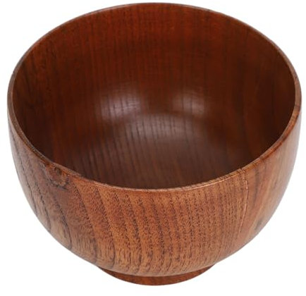 Shaving Soap Bowl, Easy to Lather Maple Wooden Shaving Brush Bowl, Delicate Non Adhering Shaving Soap Bowl Cup Durable Wooden Shaving Bowl for Men Cleaning Foam