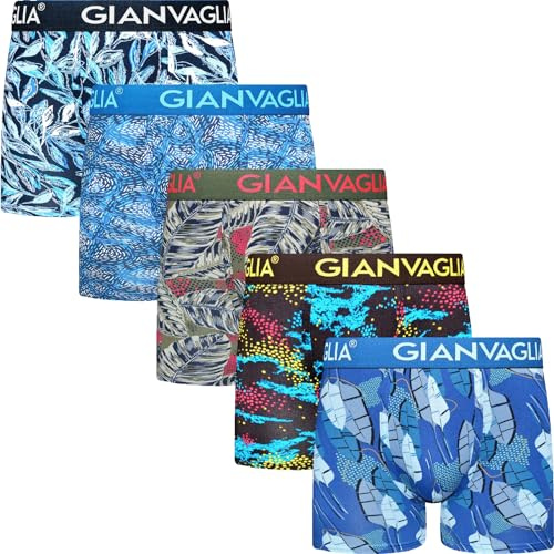 BestSale247 Herren Boxershorts 3er - 5er Pack Unterwäsche Unterhosen Retroshorts Männer Trunks aus super weicher Baumwolle