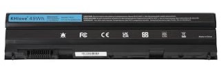 KHlove T54FJ M5Y0X 8858X N3X1D Laptop Batterie pour Dell Latitude E6530 E6520 E6430 ATG E6420 E6440 E6540 XFR E5420 14R 4420 5420 15R 4520 5520 17R 4720 5720 M421R M521R N4420 Vostro 3460 7FJ92 T54F3