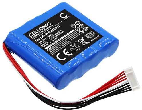 CELLONIC, Batterie pour Haut-Parleur Compatible avec Sony GTK-XB60 (2600mAh, 14.8V) Batterie de Remplacement LIP4160HEPC