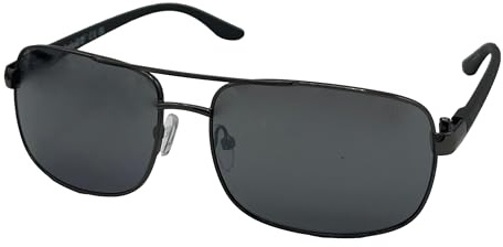 Timberland Sonnenbrille TB7270 für Herren, glänzend, rechteckig, rauchfarben, verspiegelt, 8C, glänzend Gunmetal, Glänzendes Rotguss