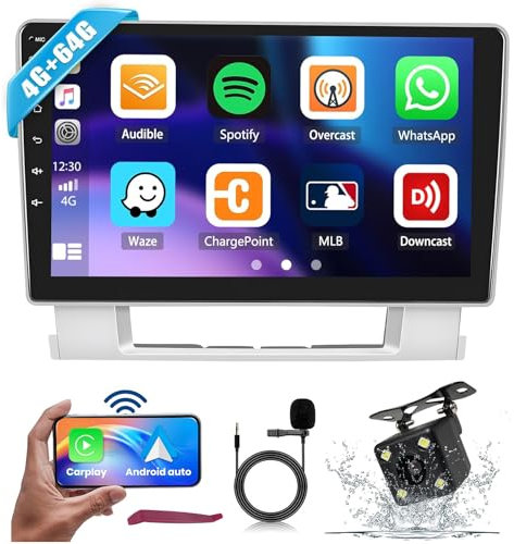 Android 14 Radio per auto per B-uick Excelle 2010-2014/ O-pel Astra 2010-2017 con Wireless Carplay e Android Car, 9 Touchscreen Supporto GPS Navi 5G-WiFi Bluetooth 5.0 FM HiFi MIC SWC Camera,M400s