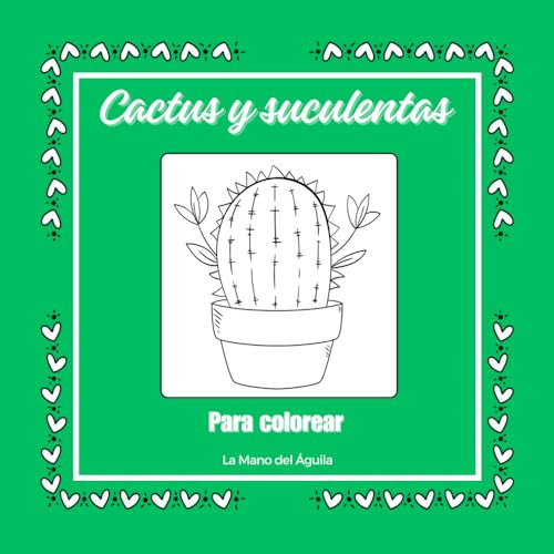 Cactus y Suculentas para colorear