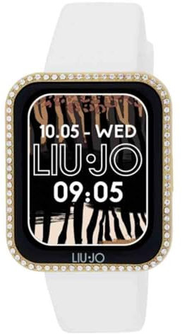 Orologio Donna Smartwatch Voice Mini Slim Luxury Gold Bianco Liu Jo