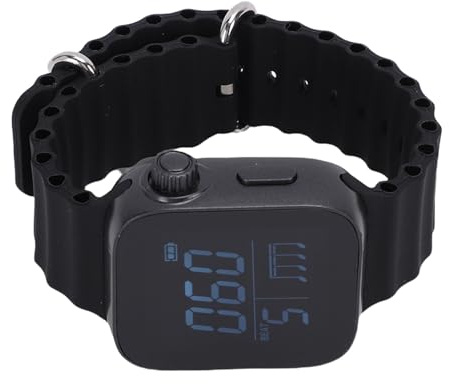 MAJONMMERD Vibrierende Metronom-Uhr, Tragbares Intelligentes Metronom mit 40–240 BPM Einstellbaren Geschwindigkeits-Rhythmus-Modi für Gitarren-Klavier-Schlagzeug-Laufübungen
