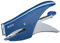 Leitz Cucitrice a Pinza, Capacità fino a 15 Fogli, Blu, Design Ergonomico in Metallo, Caricamento Posteriore, Include Punti P1 (No. 8), 55470033