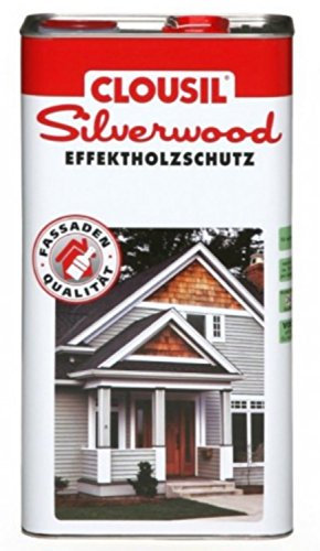 CLOUsil Silberlook Effektholzschutz mahagoni classic 0,750 L