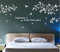 Bestgrew arbres branches Oiseaux Blanc Décoration murale Autocollant amovible en vinyle mural Citation Home Decor DIY (Blanc) par Bestgrew