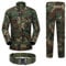 HANSTRONG GEAR H World Shopping Militärischer taktischer Herren-Jagd-Kampfanzug, BDU-Anzug, Hemd und Hose mit Gürtel
