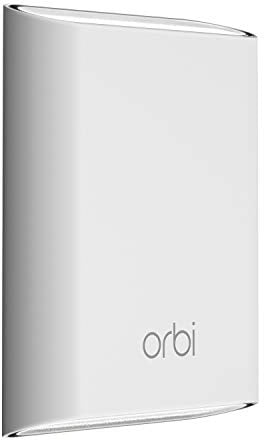 Netgear RBS50Y Outdoor WLAN Repeater AC3000 Satellit (Mesh Erweiterung um 175m² Abdeckung für Garten & Terrasse mit bis zu 3.000 MBit/s, kompatibel mit allen AC WLAN-Routern & Orbi Wifi 5 AC-Systemen)