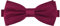 Ladeheid Herren Schmale Fliege M (12cm x 6cm), Rotwein, 12cm x 6cm