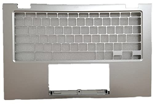 fqparts Replacement Laptop Upper Case Cover C Shell For ASUS For Chromebook C425TA Silver Small Enter Key Layout
