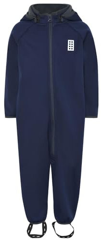 Lego Wear Unisex Lego Wear Jungen Unisex Softshellanzug Overall 8.000 Wassersäule Atmungsaktiv Lwserles 763 Schneeanzug, 590b, 110 EU