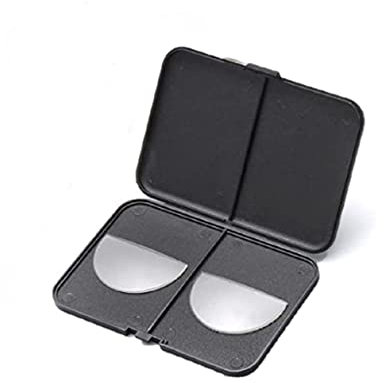 World of Glasses Stick On Bifocal Lenses for extra magnification whilst reading, driving, diving, etc. Removable and Reusable (Clear, 1.25)