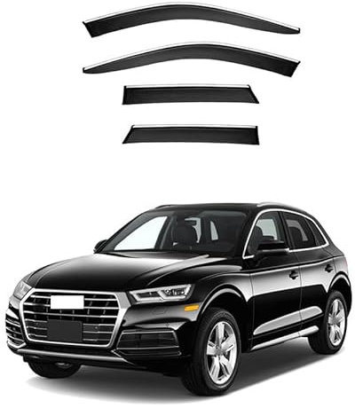 Auto-Windabweiser für Audi Q5 Standard Axle SWB MK2-80A 2018+,Sonnenblenden/Regenschutz/Windabweiser/Tür-Windabweiser
