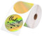 Thermo Etiketten, Holographic Thermo Etiketten, Selbstklebend Rolle Adressaufkleber, Punkte Thermische-Etikett, Wasserdicht Drucker Aufkleber für Logo (400pcs 50 * 50mm)