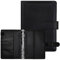 A6 Ordner,Binder A6,Ringbuch A6 PU Ringbuch Kunstleder,Ringmappe A6,Binder mit magnetischer Schnalle,6 Ringordner A6 Budget Binder,Budget Planner,Ringbuchordner,für Büro,Schule-Schwarz