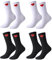 VARKAGE 4 Paar Socken Damen lässige Socken,Damensocken 37-42, Stoppersocken mit Herz motiv, Haussocken Weiß Tennissocken damen Kuschelsocken Schwarz Sportsocken Damen aus Baumwolle