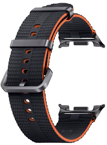 Samsung Athleisure Band Cinturino sportivo e versatile (M/L) per Galaxy Watch8 | Watch8 Classic, Graphite