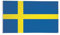 U24 Flagge Fahne Schweden 90 x 150 cm Hissfahne