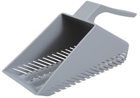 PLCPDM Aquariums Sand Scooper Sifter Substrates Gravels Strainers Shovel Cleaning Tool For Fish For Tanks Ergonomic Handle Sand Shovel Scooper Sifter Cleaner