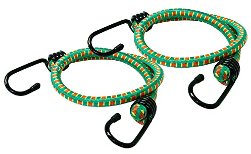 Rolson 44224 2 pc 12 x 600 mm Bungee Cord