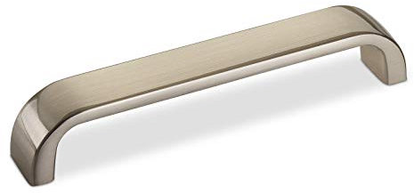 Möbelgriff SINA Edelstahloptik BA 160 mm Bügelgriff Küchengriff Schrankgriff von JUNKER Design