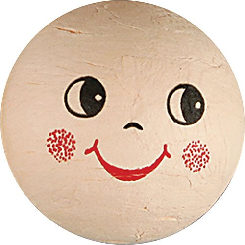 Creativ 542401 Komprimierte Baumwoll-Gesichter, D: 40 mm, Baumwolle, 5 Stück