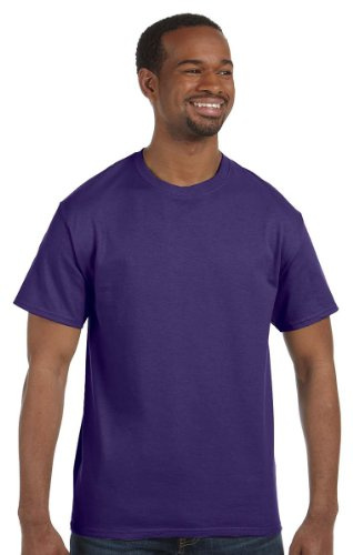 Gildan Mens Heavy Cotton Short Sleeve T-Shirt (L) (Lilac)