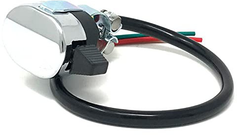 Moto Interruttore Frecce Cromo per 22mm 7/8 Manubrio