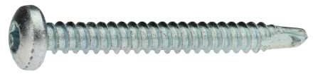 Reidl Bohrschrauben Blechschrauben mit Bohrspitze 3,9 x 25 mm DIN 7504 Stahl galv. verzinkt farblos 1000 Stück