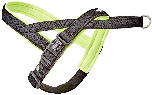 Nobby Norwegergeschirr Mesh Preno, neon gelb L: 38-50 cm + 36 cm, B: 20/25 mm, 1 Stück