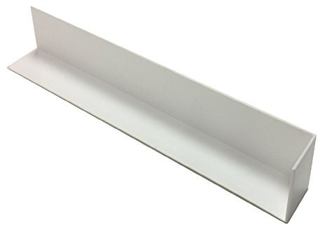 5 x UPVC Plastic Fascia Board Corner Joints White 300mm Square Edge Profile
