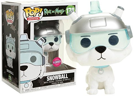 Funko POP! Animation: Rick & Morty - Snowball (Flocked)