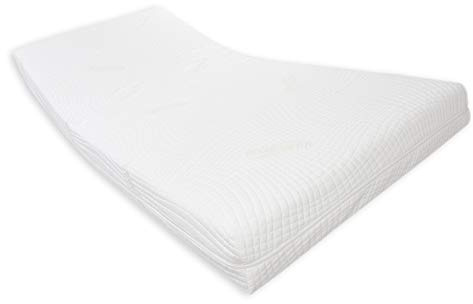 Dibapur® ORTHOMAß Soft: Orthopädische 9 Zonen Kaltschaummatratze nach Maß - (Bis B 100 x bis L 200 cm) Aloe Vera Bezug ca. 25 cm Hoch Sondergröße H2 Mittel Fest