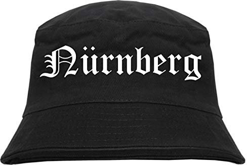 HB_Druck Nürnberg Fischerhut - Bucket Hat L/XL Schwarz
